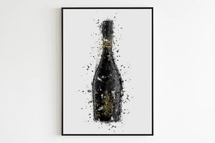 Online Designer Other Prosecco Bottle | Alcohol | Liquor | Drink | Pub | Bar | Restaurant | Club | Wall Art | Poster | Print 0025