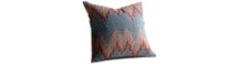 Online Designer Combined Living/Dining 18" SENICA MULTICOLORED PILLOW WITH DOWN-ALTERNATIVE INSERT