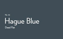 Online Designer Bedroom Hague Blue Paint - Accent Wall