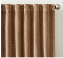 Online Designer Living Room Velvet Twill Blackout Curtain