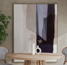 Online Designer Business/Office Milano Framed On Canvas Print