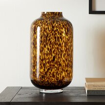 Online Designer Combined Living/Dining Mari Glass Vases - Tortoise