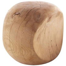 Online Designer Combined Living/Dining Cocoona Shape 2 Stool in Solid Cedar