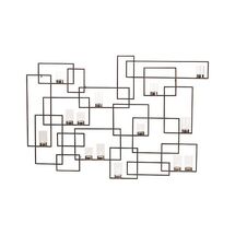 Online Designer Patio Circuit Metal Wall Candle Holder