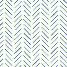 Online Designer Bathroom Painted Herringbone Wallpaper