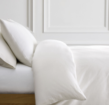 Online Designer Bedroom European Flax Linen Duvet Cover & Shams