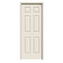 Online Designer Kitchen ReliaBilt Prehung Hollow Core 6-Panel Interior Door 