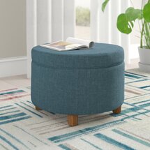 Online Designer Combined Living/Dining Chew Stoke 24" Round Storage Ottoman