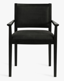 Online Designer Home/Small Office Aldric Leather Dining Armchair