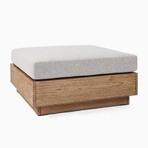 Online Designer Patio Build Your Own - Santa Fe Slatted Modular Outdoor Sectional