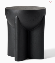 Online Designer Living Room Monti Lava Stone Side Table