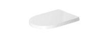 Online Designer Bathroom White Duravit by STARCK Elongated Closed-Front Toilet Seat