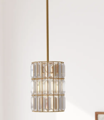 Online Designer Business/Office Kristina 1 - Light Single Pendant