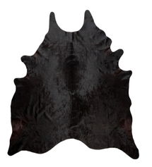 Online Designer Combined Living/Dining KOLDBY Cow hide, black/white black