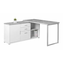 Online Designer Business/Office Dariell 3 Drawer L-Shape Executive Desk