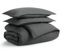 Online Designer Bedroom Blu Dot Stone Washed Linen Duvet Set