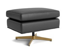 Online Designer Home Office ORSON LEATHER OTTOMAN