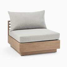 Online Designer Patio Build Your Own - Santa Fe Slatted Modular Outdoor Sectional