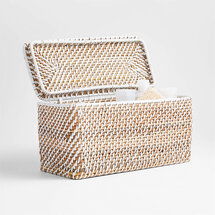 Online Designer Other Sedona White Lidded Rectangular Tote