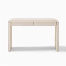 Online Designer Bathroom Solstice Painted Raffia Desk (48")