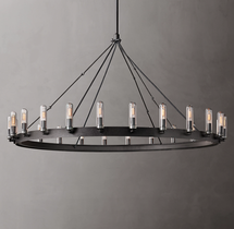 Online Designer Patio CAMINO ROUND OUTDOOR CHANDELIER 50"