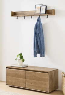 Online Designer Hallway/Entry Anton Shelf w/ Hooks (44")