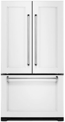 Online Designer Kitchen KitchenAid 36 Inch Counter Depth French Door Refrigerator-Panel ready