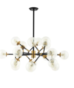 Online Designer Combined Living/Dining Selene 18 Light Pendant Chandelier