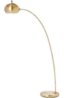 Online Designer Combined Living/Dining Petite Arc Metal Floor Lamp