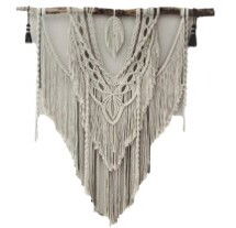 Online Designer Combined Living/Dining Extra large Macrame Wall Hanging with tassels