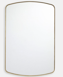 Online Designer Bathroom Arch Metal Framed Storage Medicine Cabinet With Beveled Mirror