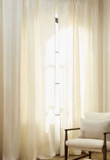 Online Designer Combined Living/Dining Sheer Curtain