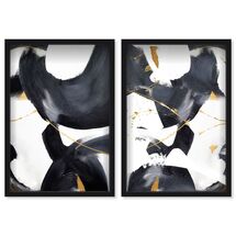 Online Designer Bedroom Bold Stroke & Strides Framed Wall Art