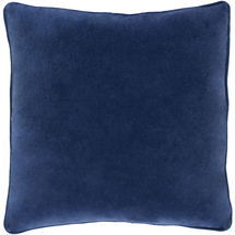 Online Designer Other Navy Blue Velvet Pillow