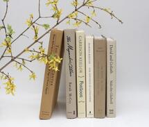 Online Designer Bedroom Natural Toned Book Decor Set