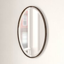 Online Designer Living Room Darrin Narrow Frame Vanity Mirror