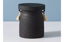 Online Designer Living Room Waverly Tasseled Stool
