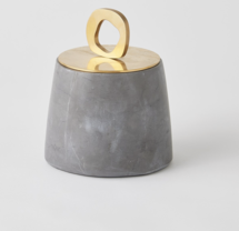 Online Designer Living Room Bocal Lidded Pot-Graffito