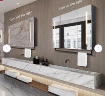 Online Designer Bathroom Kowanda Frameless Medicine Cabinet Mirror Fixed