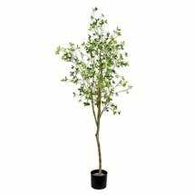 Online Designer Kitchen Artificial Milan Leaf Tree in Pot