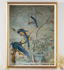 Online Designer Hallway/Entry Chinoiserie Wall Art