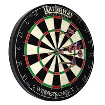 Online Designer Home/Small Office Winners Choice Sisal Fiber Bristle Dartboard with Darts