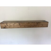 Online Designer Other Poulan Pine Solid Wood Floating Shelf