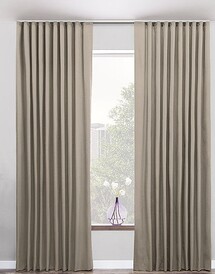 Online Designer Bedroom Custom Ripplefold Draw Drapery