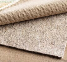 Online Designer Living Room Wayfair Basics Felt/Latex Non-Slip Rug Pad (0.25")