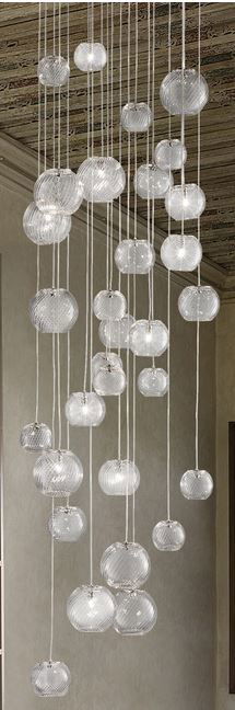 Online Designer Hallway/Entry OTO RAIN CIRCLE MULTI LIGHT PENDANT