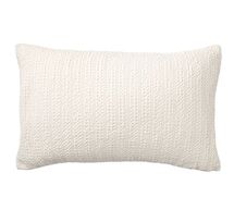 Online Designer Living Room HONEYCOMB LUMBAR PILLOW COVER, 16X26"