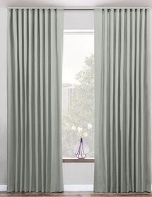 Online Designer Living Room Custom Ripplefold Drapery
