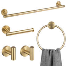 Online Designer Bathroom 5 - Piece Bathroom Hardware Set