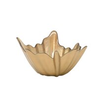 Online Designer Living Room 8 oz. Leaf Glass Dining Bowl for "keys" on entry table
